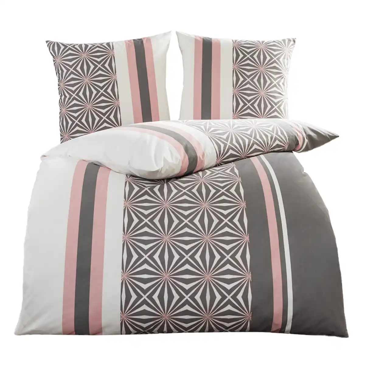 Bild 3 von Edel-Renforcé Bettwäsche, ca. 200x200 /2x 80x80 cm