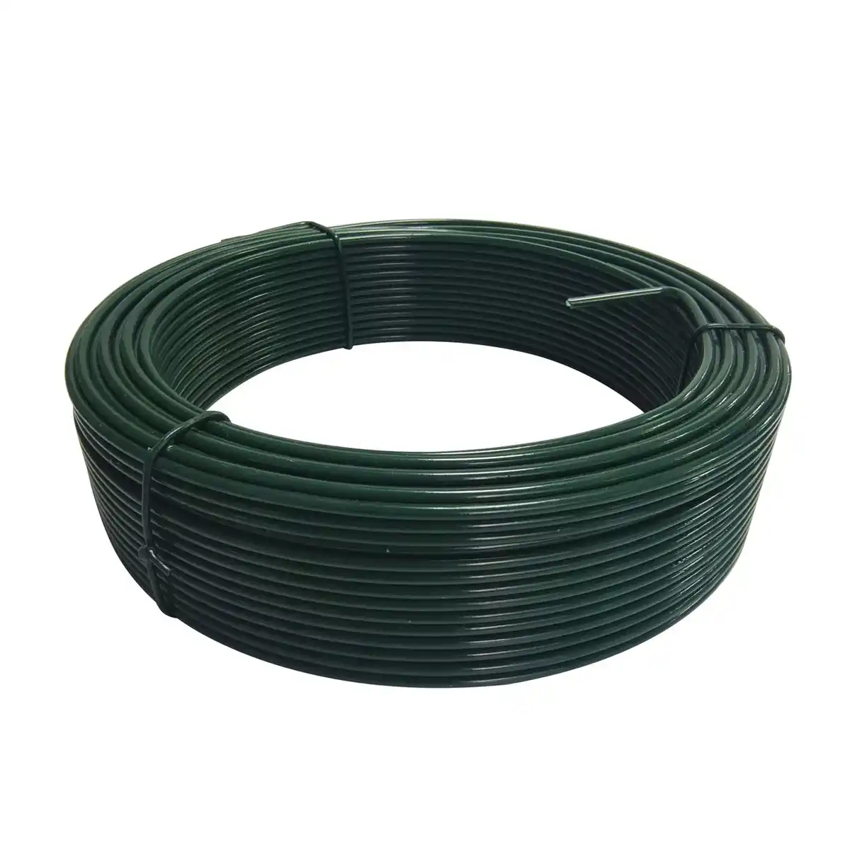 Bild 1 von 14-tlg. Bindedrähte – Metallfarben / Dunkelgrün