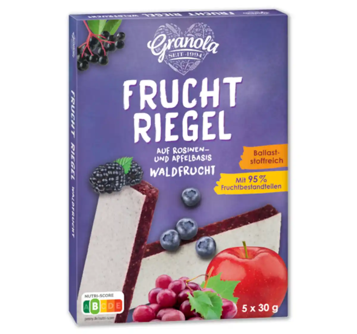 Bild 1 von GRANOLA Fruchtriegel