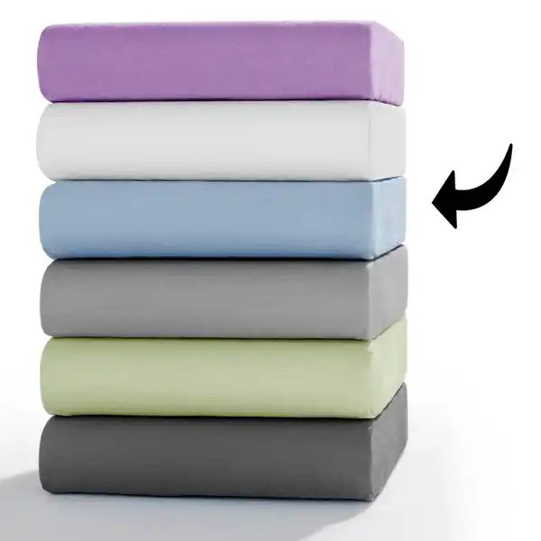 Bild 1 von Jersey Spannbetttuch, ca. 140 - 160x200 cm