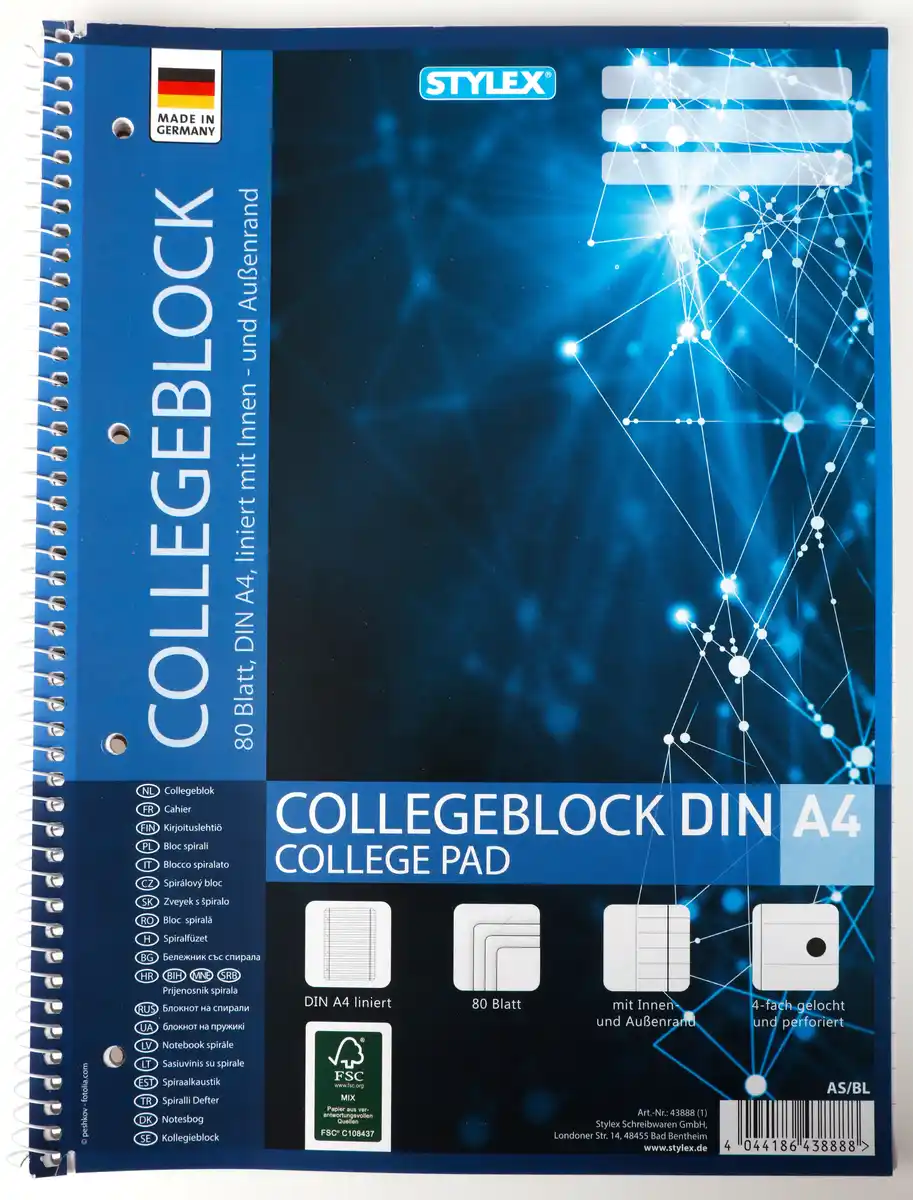 Bild 1 von Collegeblock DIN A4 liniert