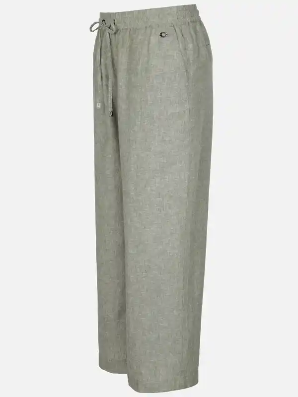 Bild 3 von Damen Culotte aus Leinen Oliv