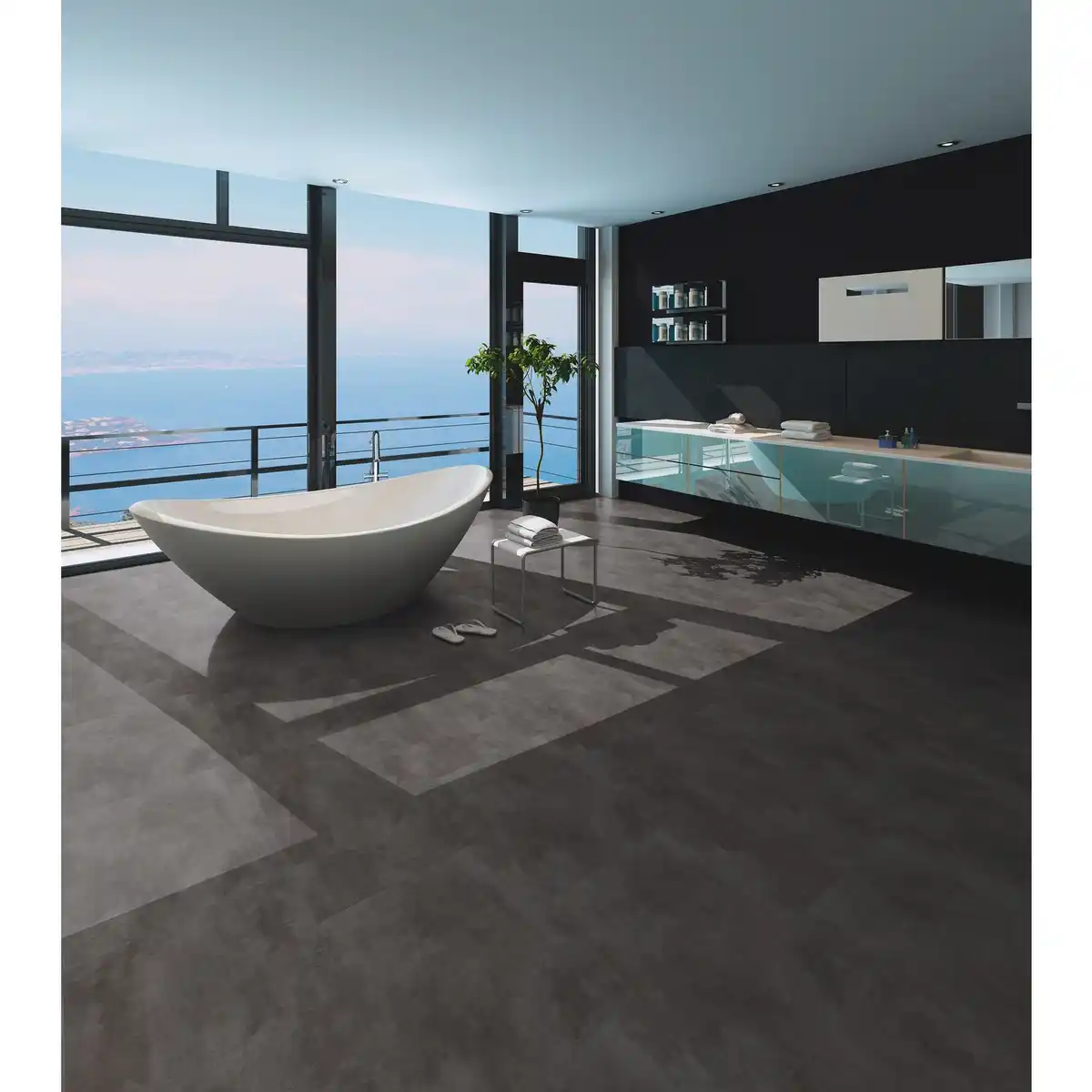 Bild 3 von RENOVO Designboden »RIGID«, Vinyl, BxL: 465 x 935 mm, grau
