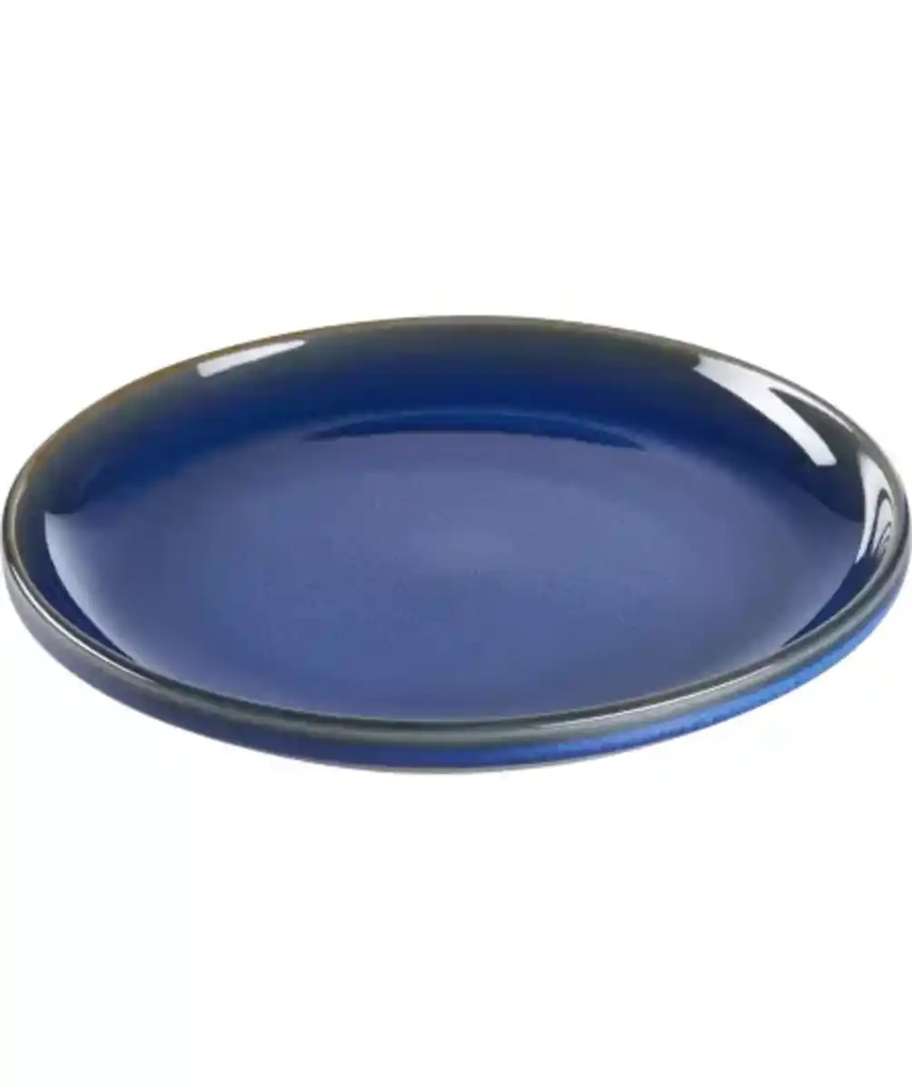 Bild 1 von Lasierter Dessertteller, blau