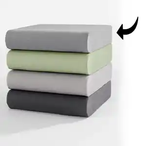 Boxspringbett-Jersey-Spannbetttuch "Premium". ca. 180-200x200-220 cm + 40 cm
