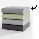 Bild 1 von Boxspringbett-Jersey-Spannbetttuch "Premium". ca. 180-200x200-220 cm + 40 cm