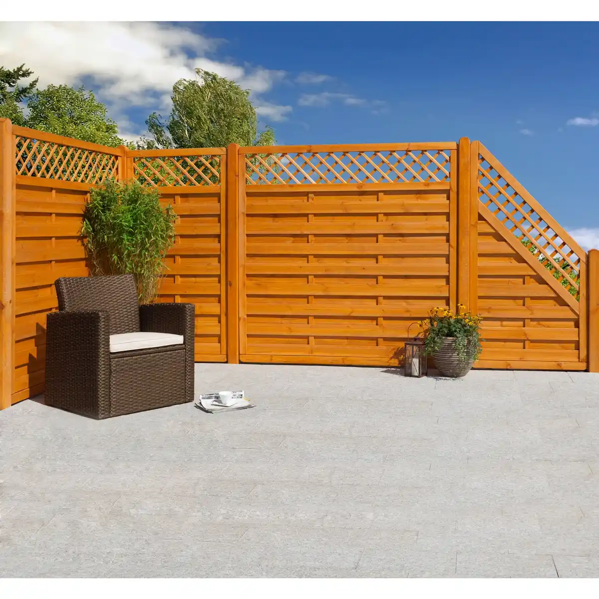 Bild 1 von Mr. GARDENER Abschlusselement »Licata«, Fichtenholz/Kiefernholz, HxL: 180 x 90 cm