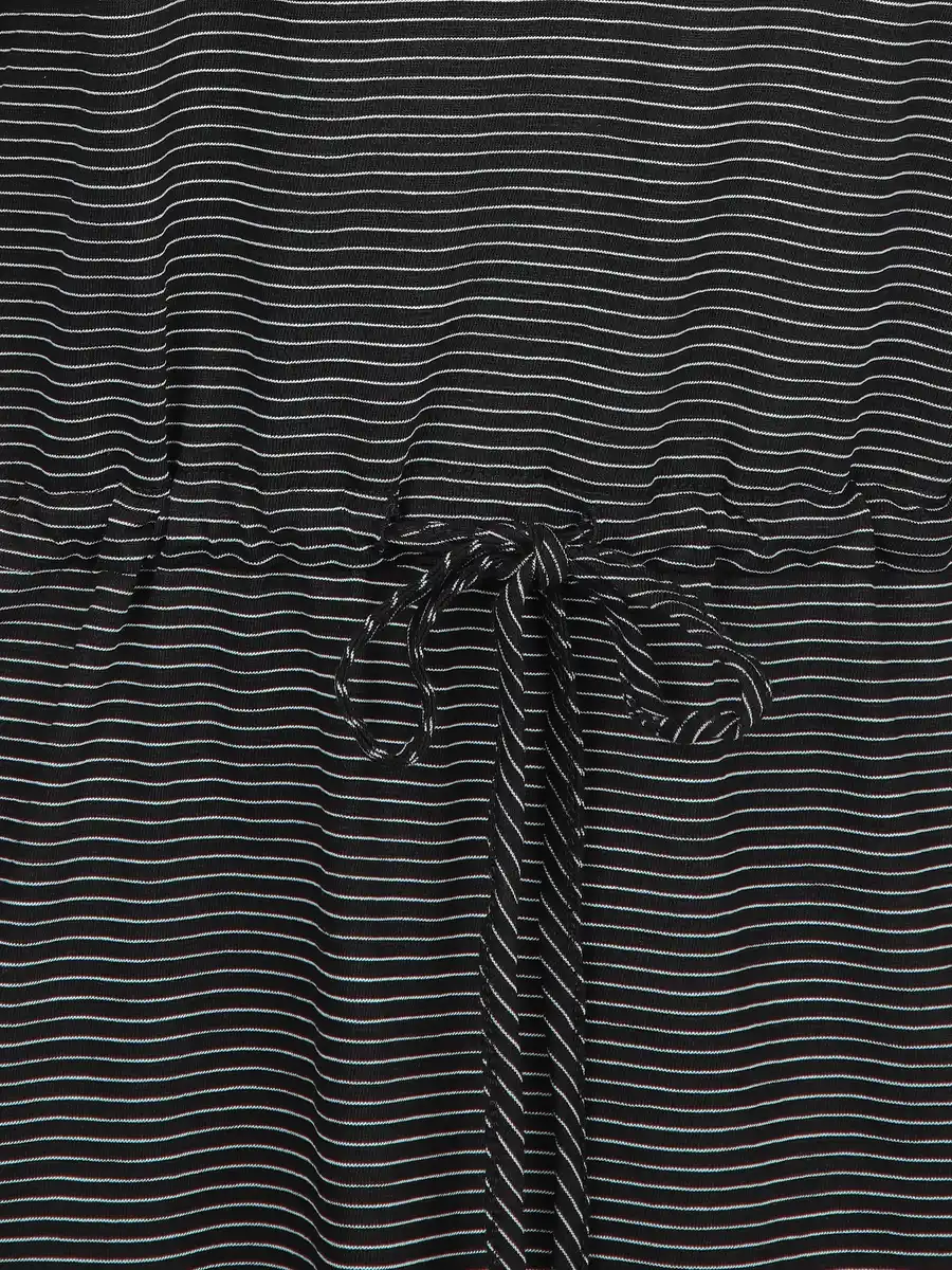 Bild 3 von Damen Jerseykleid mit Bindeband Schwarz