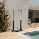 Bild 1 von HOME DELUXE Solardusche mit Bodenplatte PAROS