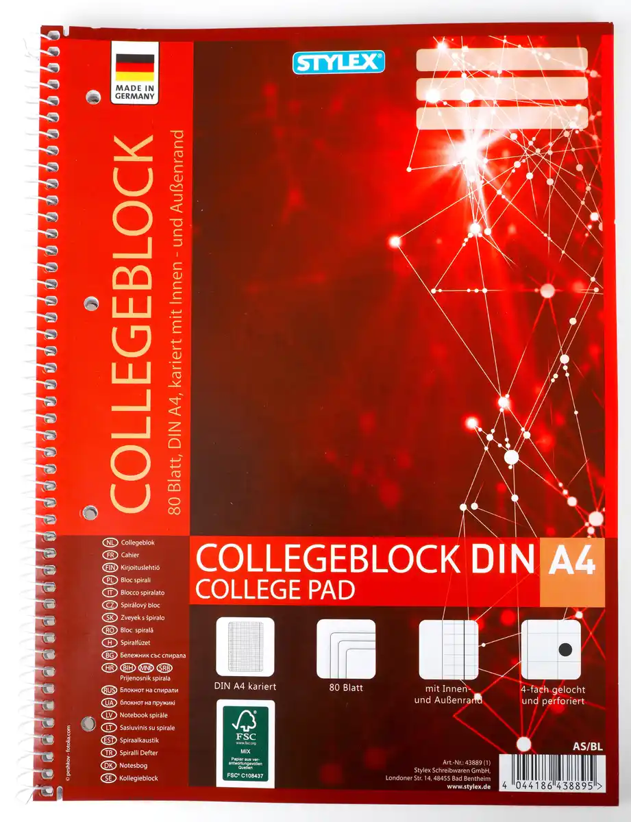 Bild 1 von Collegeblock DIN A4 kariert