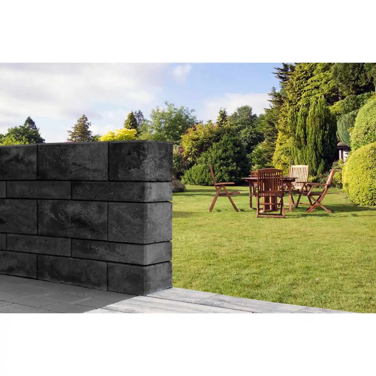 Bild 2 von Mr. GARDENER Schalungsstein, BxLxH: 50 x 24 x 20 cm, schwarz