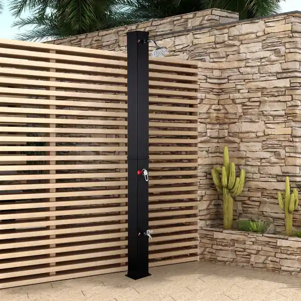 Bild 1 von Home Deluxe Solardusche OLYMP - Schwarz Matt