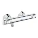 Bild 2 von GROHE Thermostat-Brausebatterie »Precision Flow«, 38-43°C, chromfarben, glänzend, für das Badezimmer