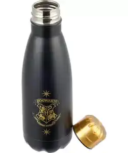 Lizenz Trinkflasche, schwarz