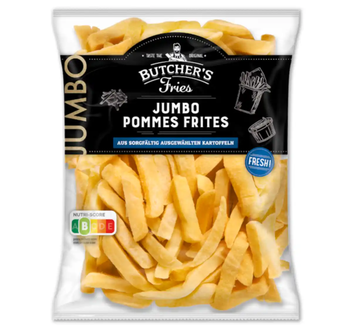 Bild 1 von BUTCHER’S Frische Jumbo Pommes frites