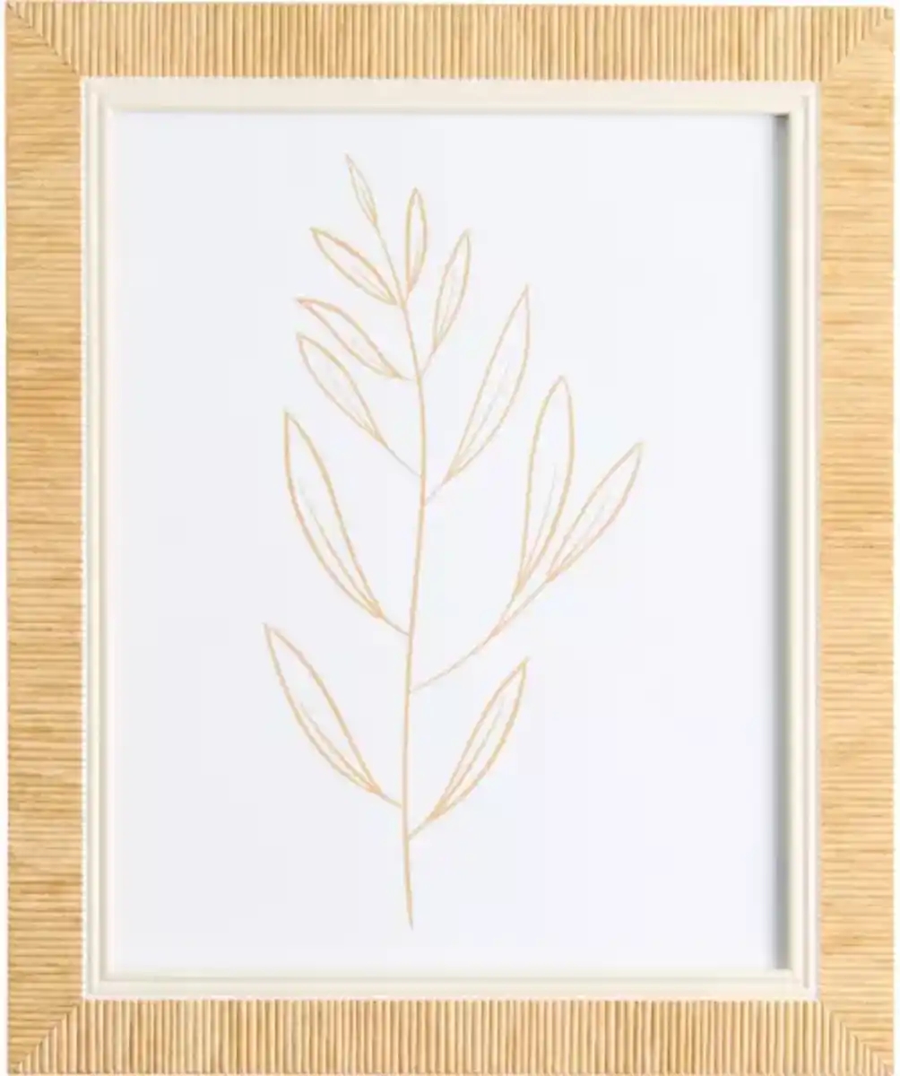 Bild 1 von Geriffelter Bilderrahmen, naturfarben