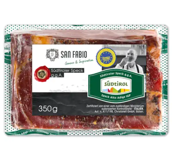 Bild 1 von SAN FABIO Südtiroler Speck*