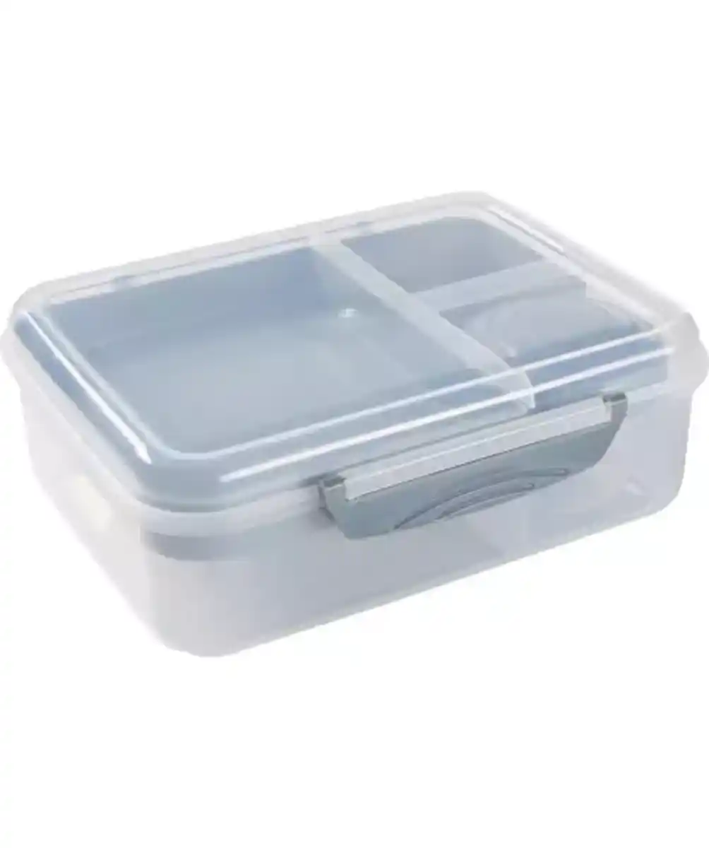 Bild 1 von Lunchbox mit 3 Fächern, grau