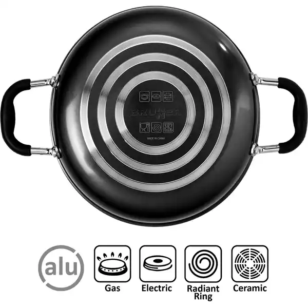 Bild 4 von BRUNNER Topf-Set »Pirate«, 8-teilig, schwarz, Aluminium