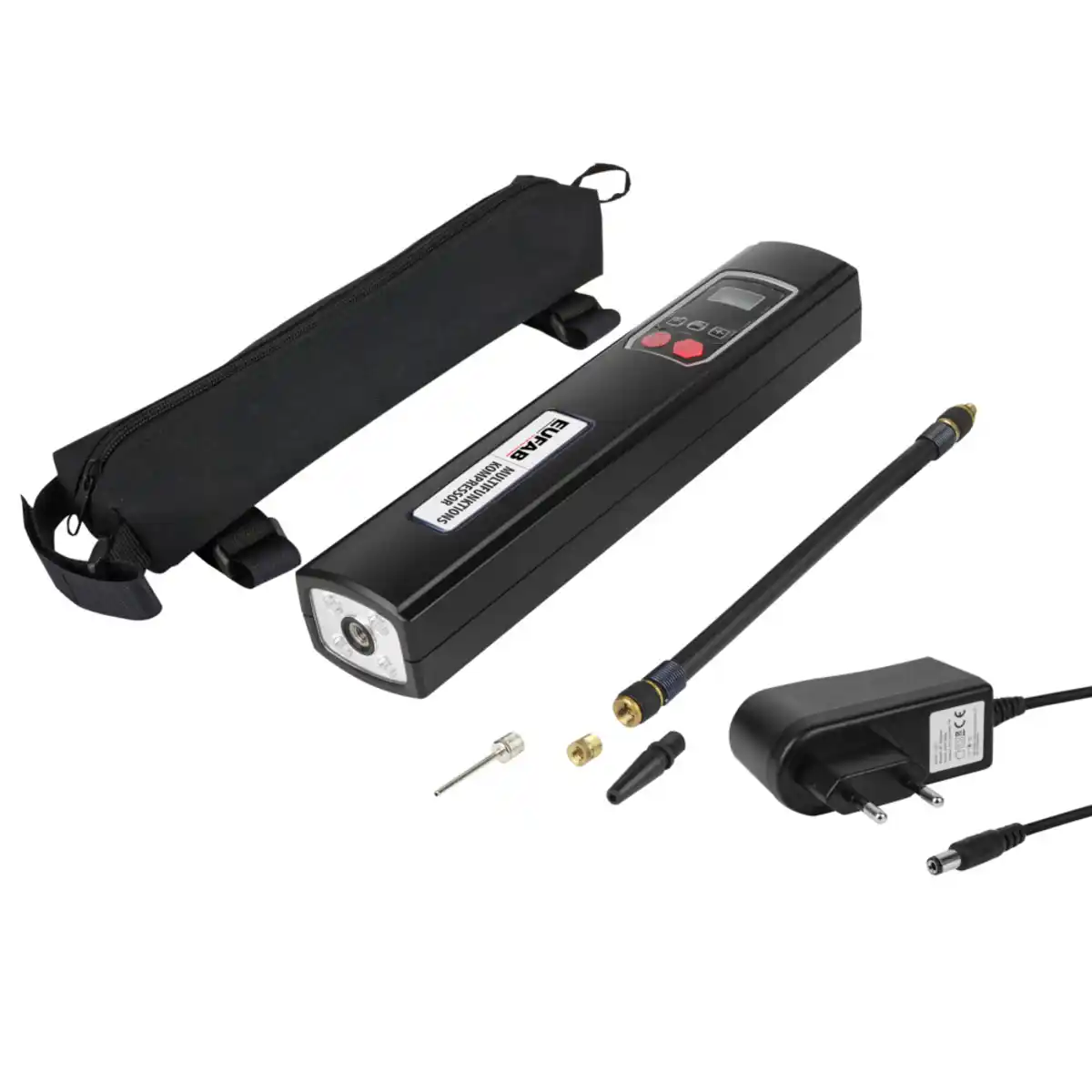Bild 1 von Akku-Kompressor 2200 mAh mit Powerbank und Aufsätzen