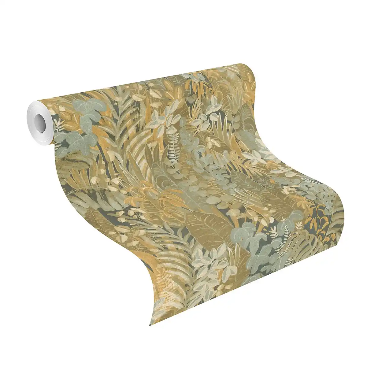 Bild 1 von Vliestapete »Schöner Wohnen«, Dschungel, LxB: 10,05 x 0,53 m, hellgrün senf