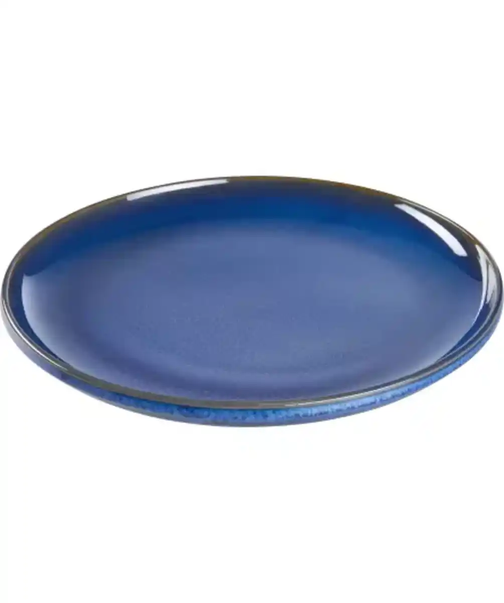 Bild 1 von Lasierter Speiseteller, blau