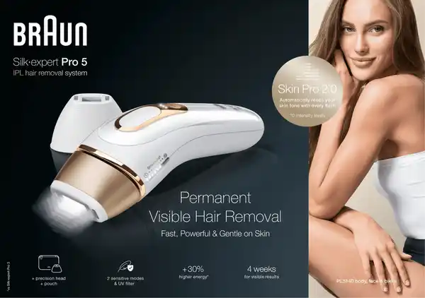 Bild 1 von BRAUN IPL Silk-expert Pro 5 PL5140, 0 wei