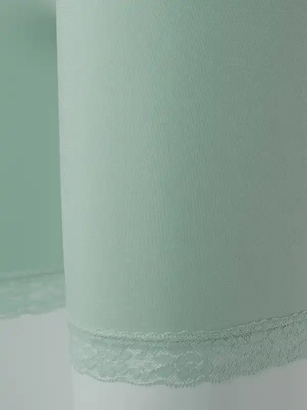 Bild 3 von Damen Longpant mit Spitzenbesatz Türkis