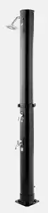 Solardusche 35l, Höhe ca. 2,20 m- Schwarz