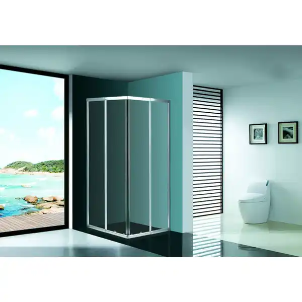 Bild 4 von WELLWATER Eckeinstieg, Höhe: 180 cm, Sicherheitsglas