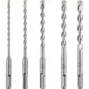 Bild 1 von KRAFTRONIC Hammerbohrer-Set »SDS Plus«, 5-tlg., 160mm, Ø 5-12 mm