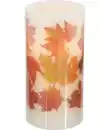 Bild 1 von LED-Echtwachskerze Herbst, weiß