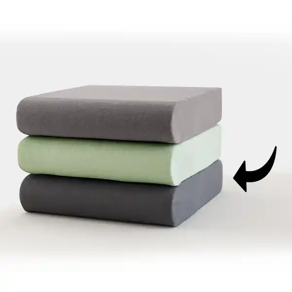 Bild 1 von Topper-Jersey-Spannbetttuch "Premium", ca. 180-200x200 + 15cm