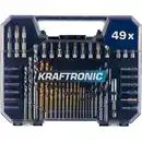 Bild 1 von KRAFTRONIC Werkzeug-Zubehör-Set, 49-teilig