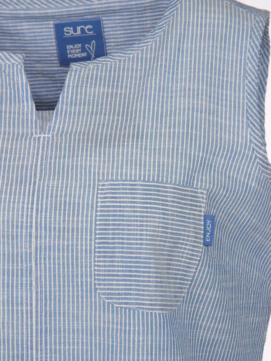 Bild 3 von Damen Top mit zarten Streifen Blau