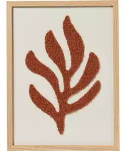 Wandbild Teddyfell, braun