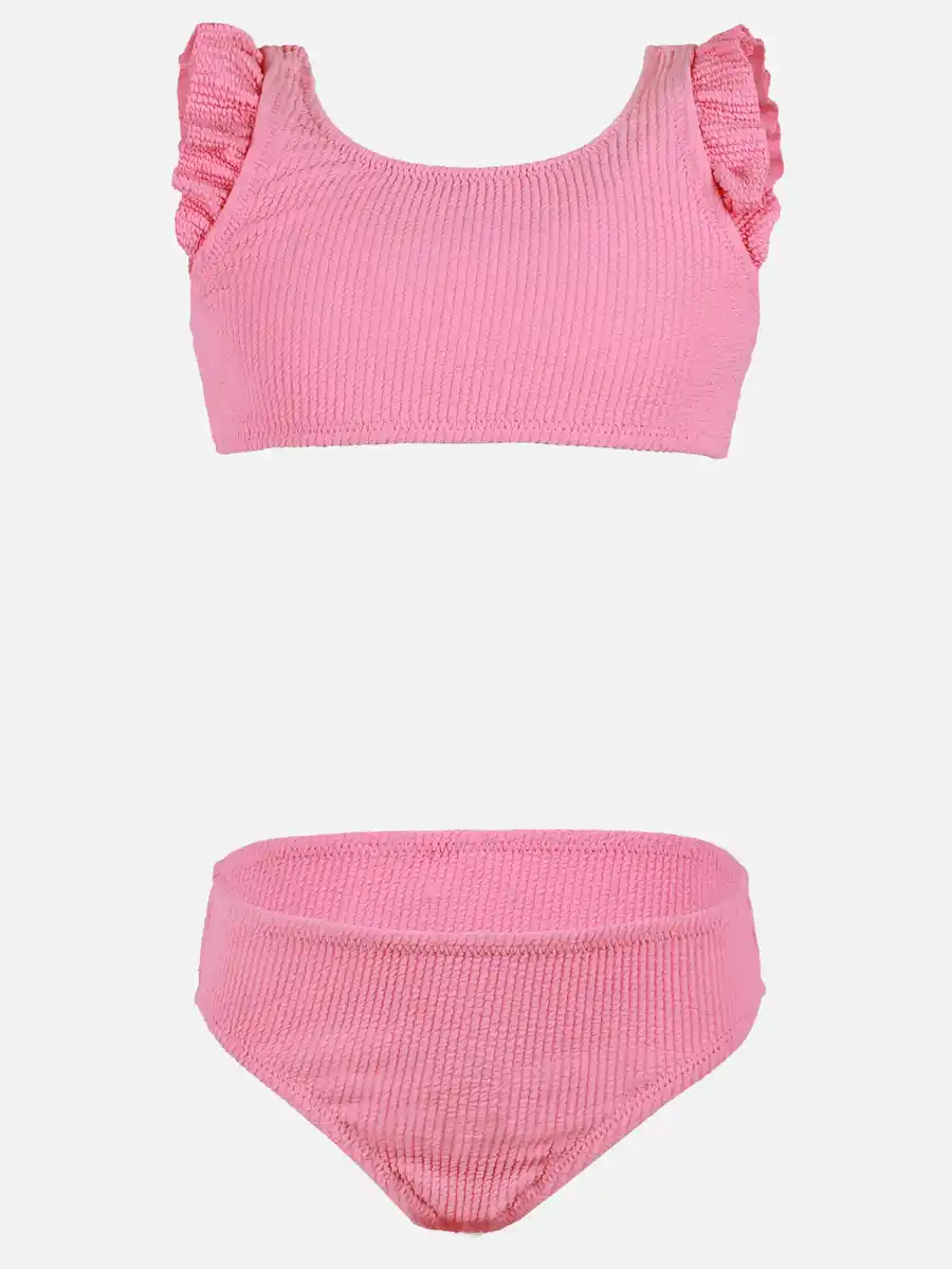 Bild 1 von Mädchen Bikini mit Rüschchen Pink