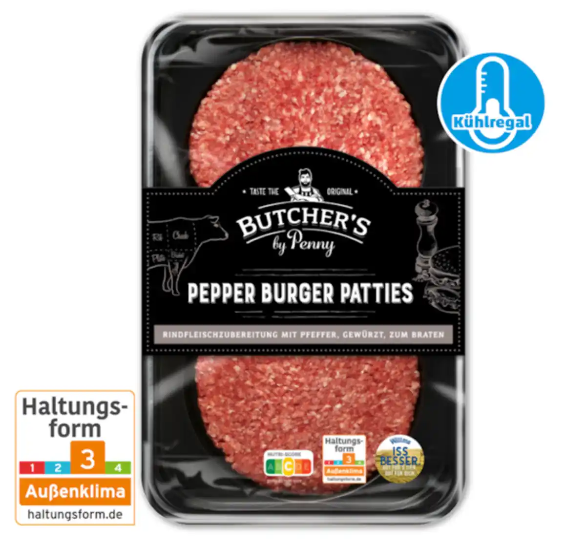 Bild 1 von BUTCHER’S Beef Burger Patties