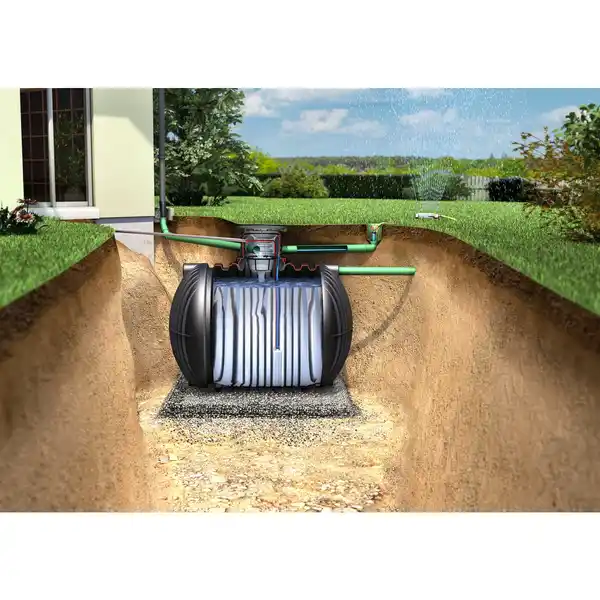 Bild 2 von 4RAIN Regenwassertank, 4000 l