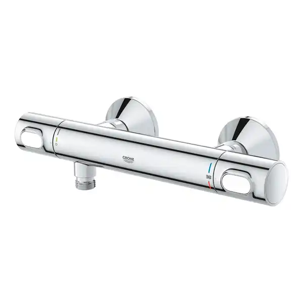Bild 1 von GROHE Thermostat-Brausebatterie »Precision Flow«, 38-43°C, chromfarben, glänzend, für das Badezimmer