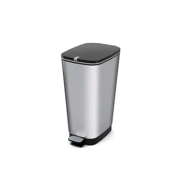 Bild 1 von KIS Abfalleimer 45 l, silber