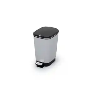 KIS Abfalleimer 10 l, silber