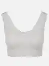 Bild 1 von Damen Bustier mit Spitzenbesatz Weiß