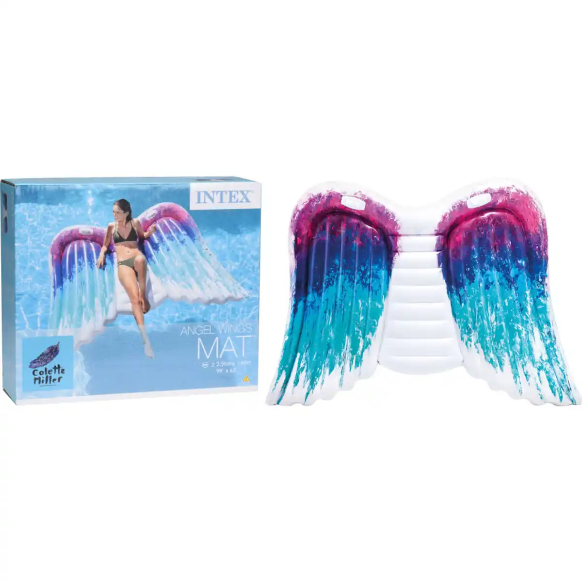 Bild 1 von INTEX® Luftmatratze Engelsflügel mit zwei Luftkammern