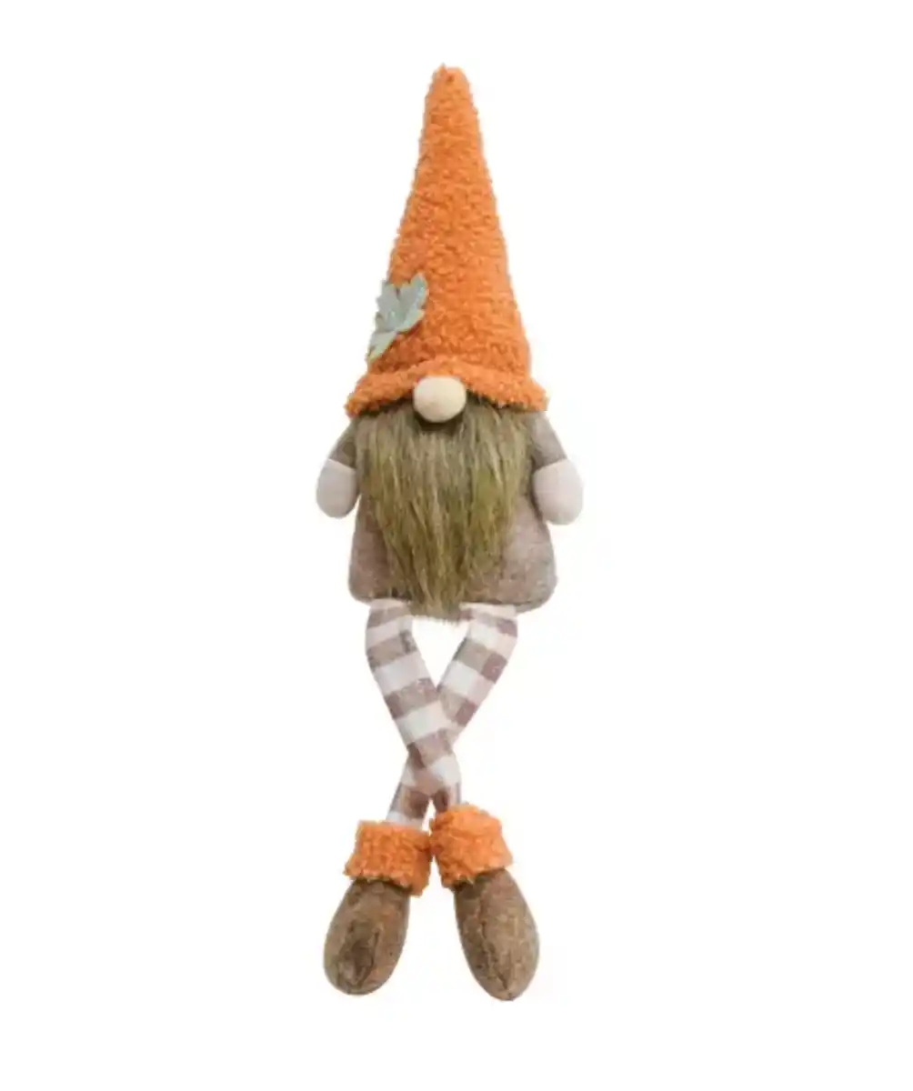 Bild 1 von Deko-Wichtel Kantenhocker Herbst, orange