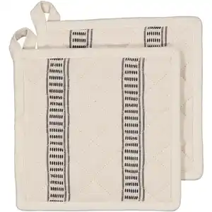 Topflappen - Weiß, Weiß, 20x20