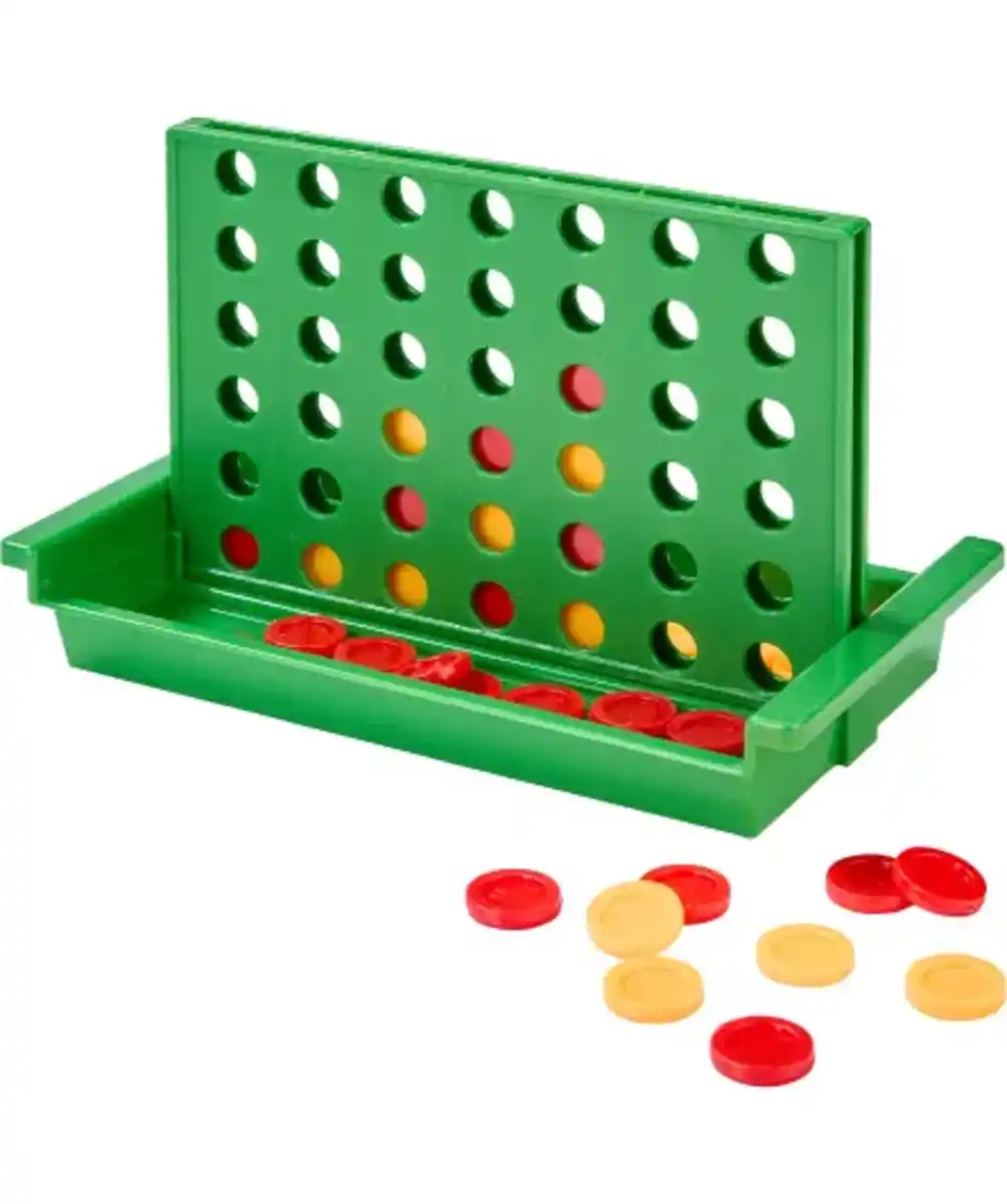 Bild 1 von Vier in einer Reihe, bunt