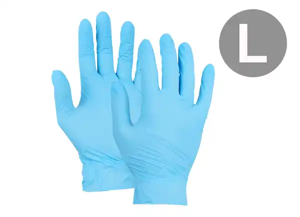Bild 1 von ulith Nitril-Einweghandschuhe Blau puderfrei T30 200 Stück Gr. L