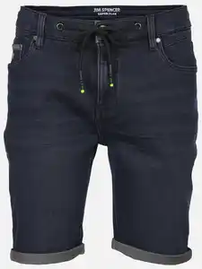 Herren Jeansshorts Blau