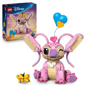 LEGO | Disney Angel Figur - Lilo & Stitch Bauspielzeug - 43257, 1 Stk